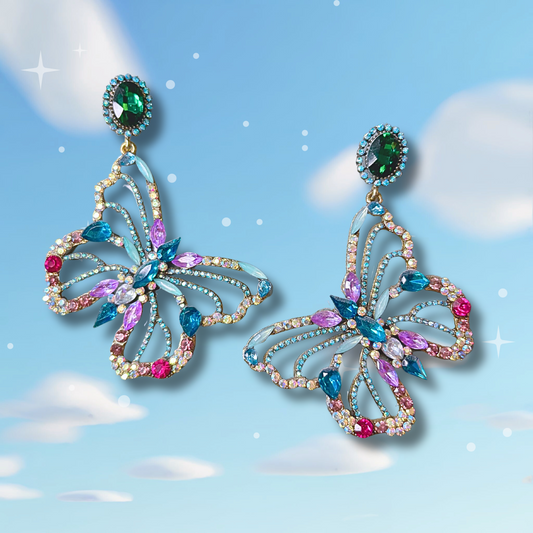 Sky High Butterfly Earrings