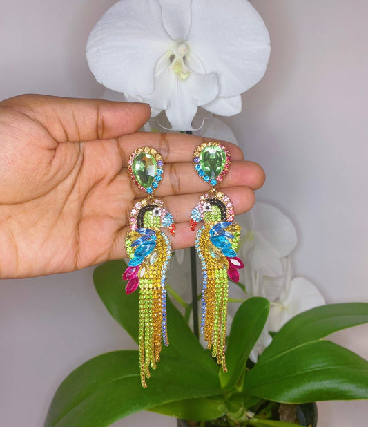 Toucan Dangled Earrings